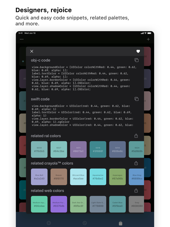Screenshot #4 for Aurora: Color Picker
