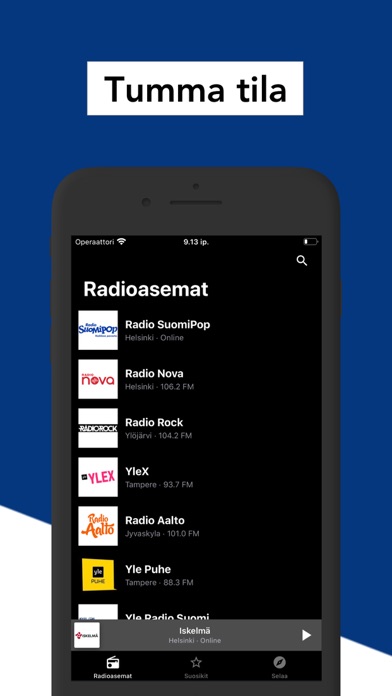 Radio Finland FM Screenshot