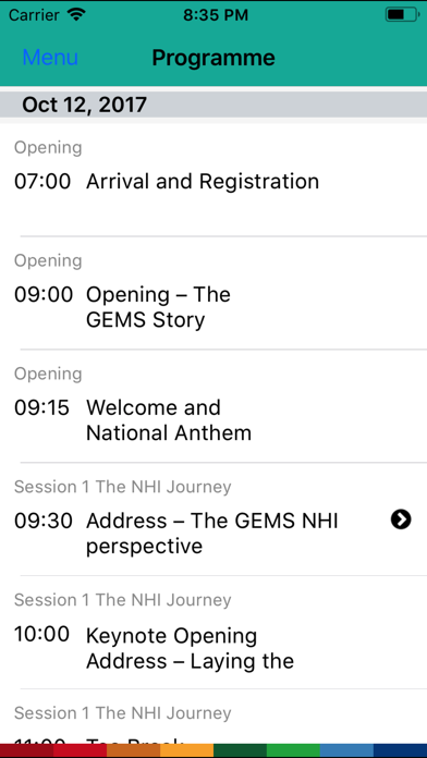 How to cancel & delete GEMS: Symposium from iphone & ipad 1