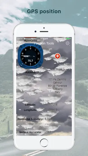 Position Weather Tools iPhone Ekran Görüntüsü 2