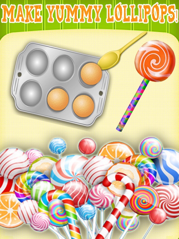 Screenshot #4 pour Lollipop Cake Pop Maker Game