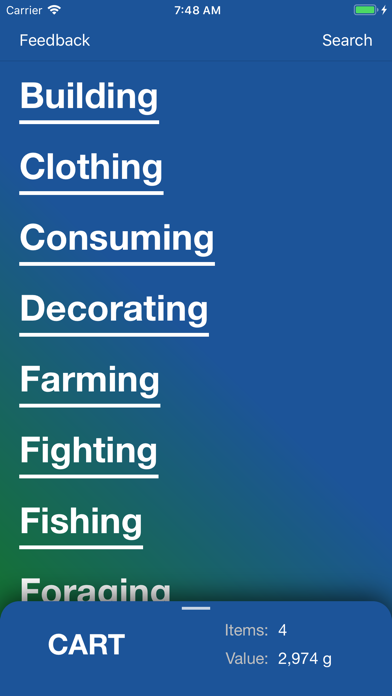 SV Price Guide iPhone screenshot 1 - Reference app