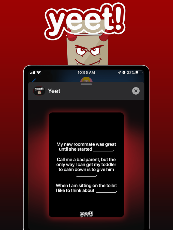 Screenshot #4 pour Yeet - Evil Cards