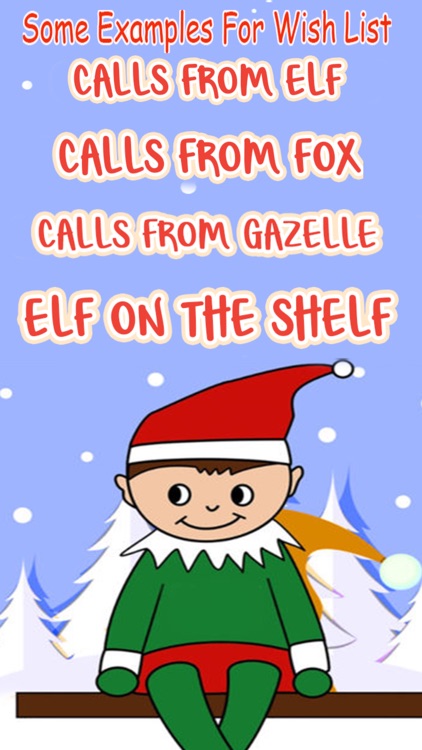Call From Elf For Wishes List