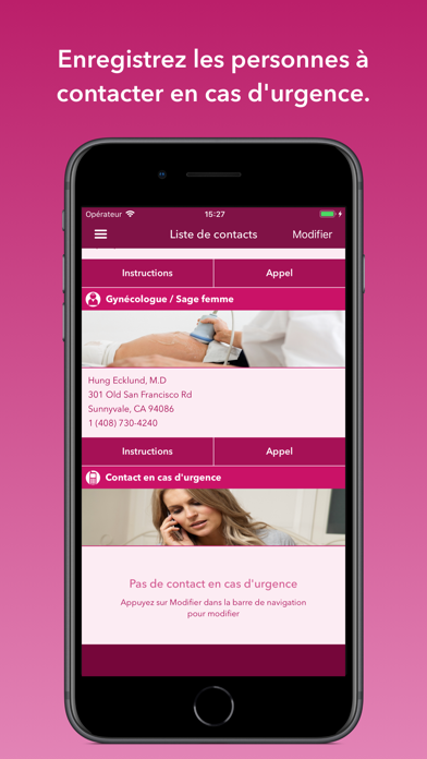 Screenshot #3 pour Signes d'accouchement