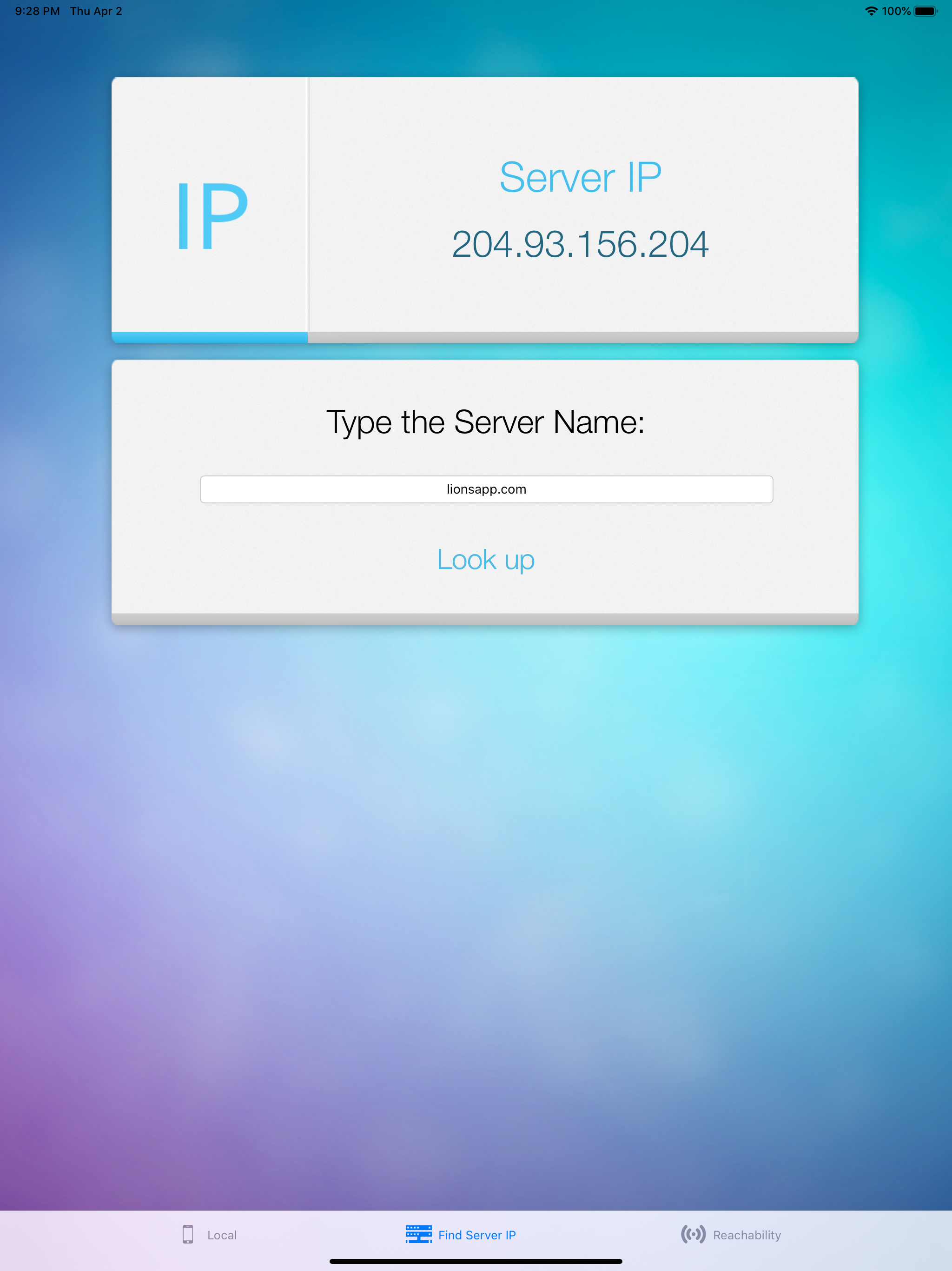 Search IP screenshot 7