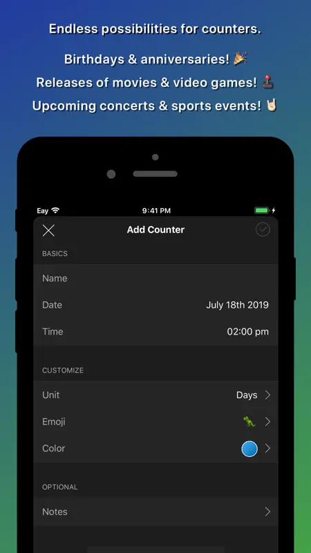 Yonks – Day Counter screenshot 3 of 4