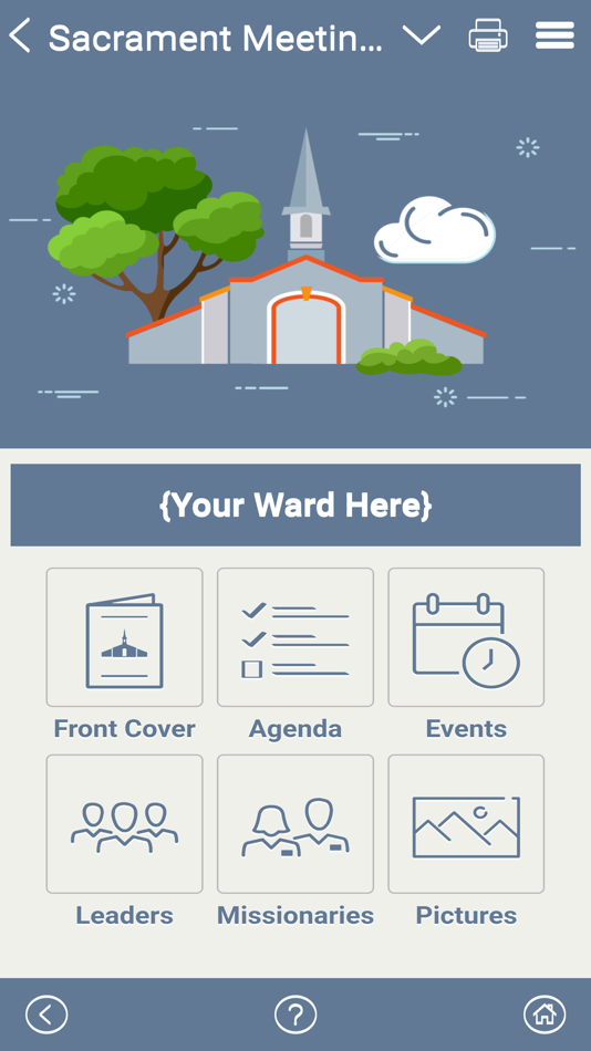 #3. Sacrament Meeting Program LDS (iOS) Podle: Latter-day Apps