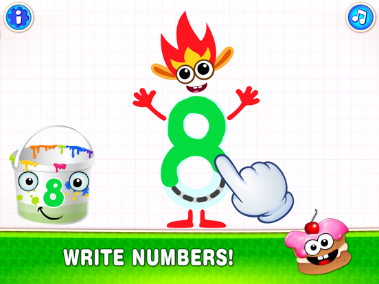 123 Counting Number Kids Games iPad screenshot 3 - Education app