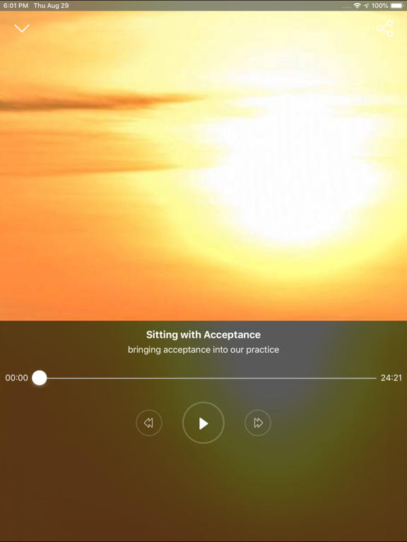 Mindfulness Based Living iPad screenshot 5 - Lifestyle app