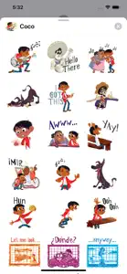 Pixar Stickers: Coco screenshot #1 for iPhone