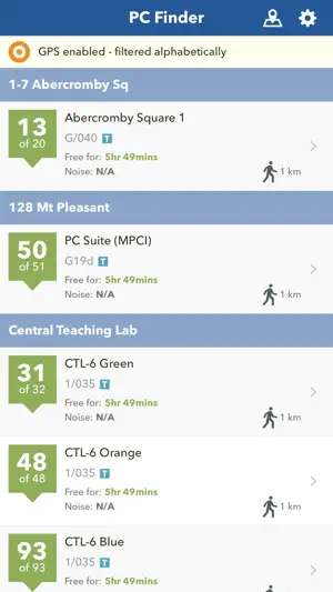 UoL PC Finder screenshot 1