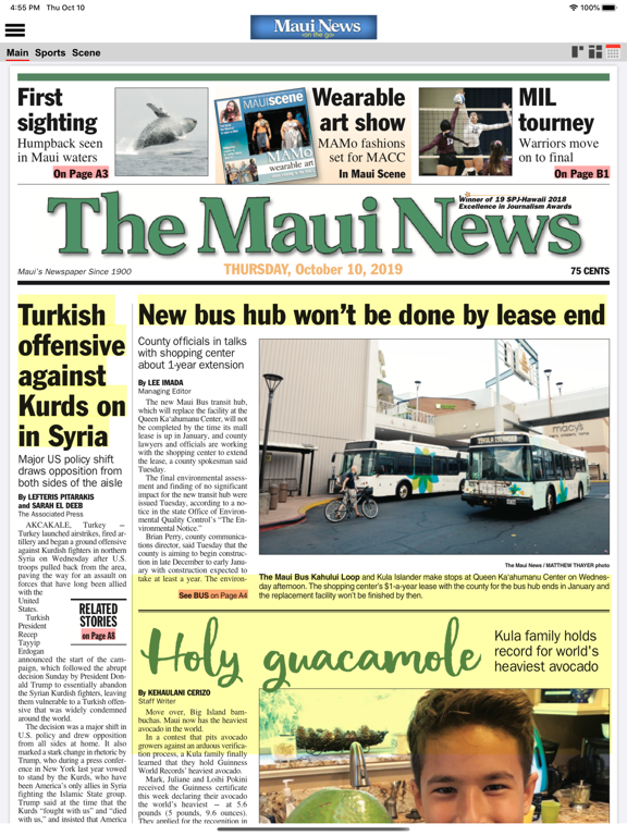 Screenshot #5 pour Maui News On The Go