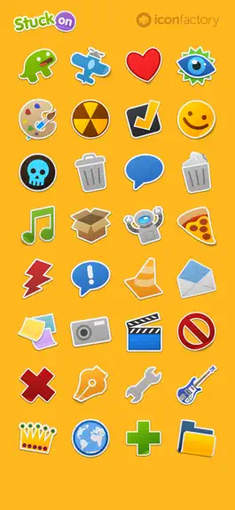 Game screenshot Iconfactory Stuck On Stickers mod apk