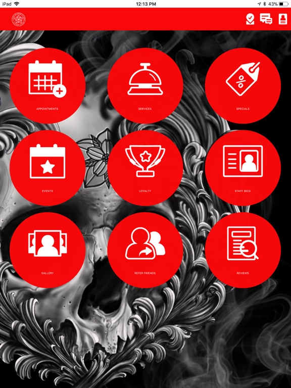 Lucky Bamboo Tattoo iPad screenshot 2 - Productivity app