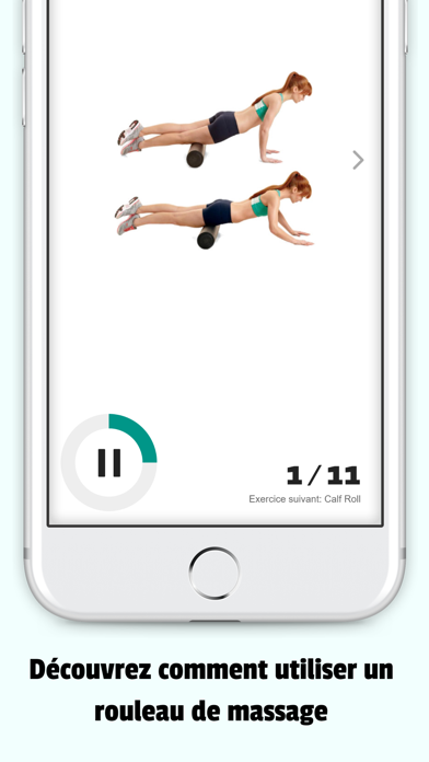 Screenshot #3 pour Exercices avec Foam Roller