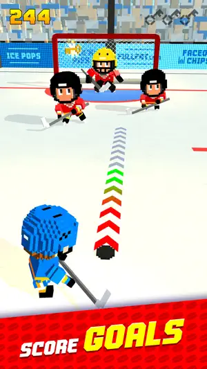 Blocky Hockey screenshot 1