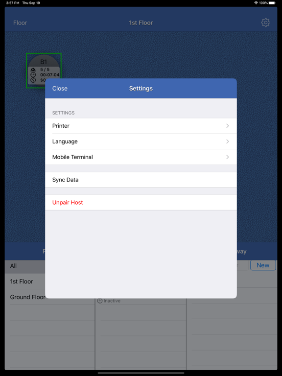ARMS F&B MT (Restaurant POS) iPad screenshot 6 - Business app