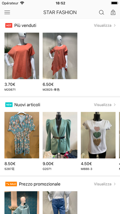 STAR FASHION PADOVA Screenshot