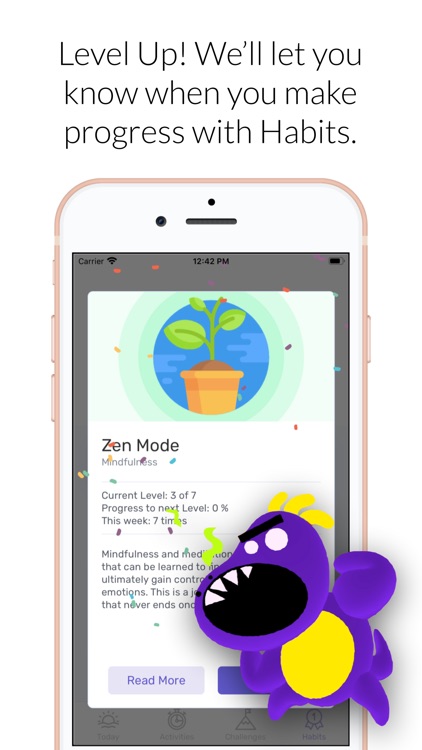 Healthzilla: Healthy Habits screenshot-5