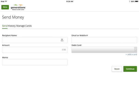 App screenshot