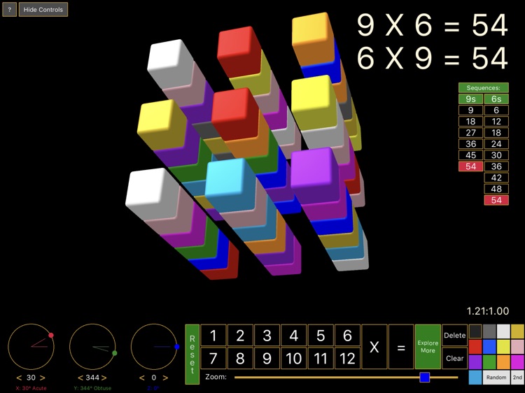 3D Times Table Calculator