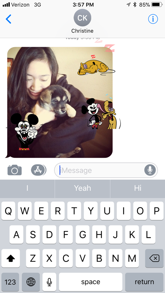 #3. Disney Stickers: Mickey (iOS) 由: Disney