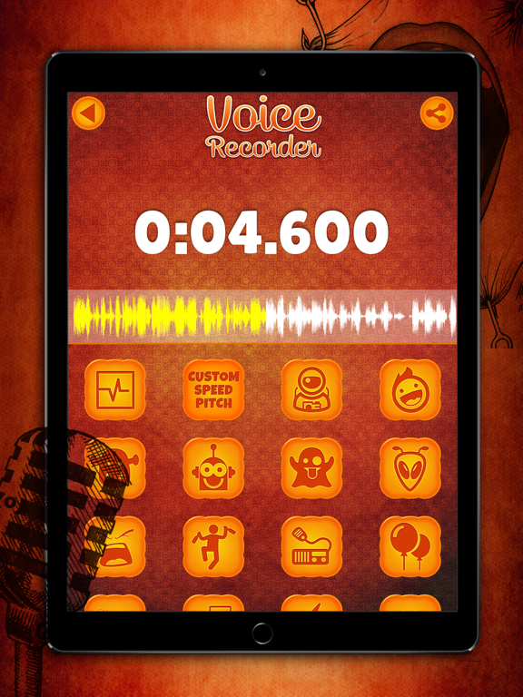 Screenshot #6 pour Voice Recorder & Sound Changer