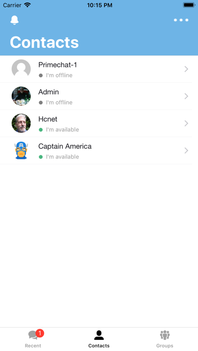 Screenshot #1 pour FanXChat