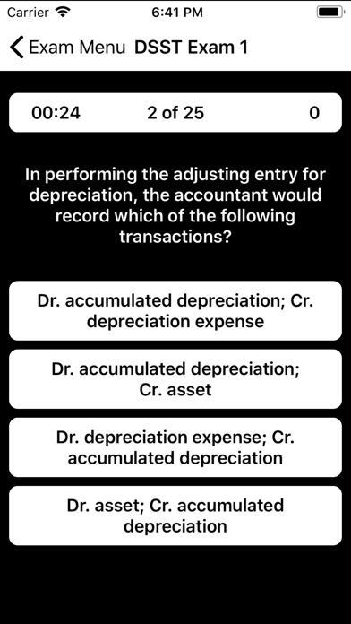 Screenshot #10 for DSST Financial Accounting Prep