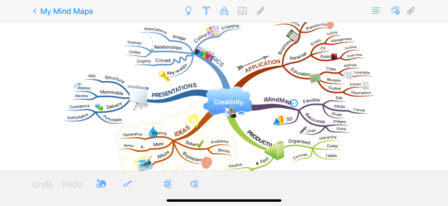 iMindMap Screenshot