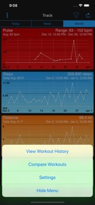 PulsePRO HeartRate Monitor screenshot #3 for iPhone