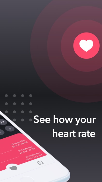 Pulse Beat. Heart Rate Monitor
