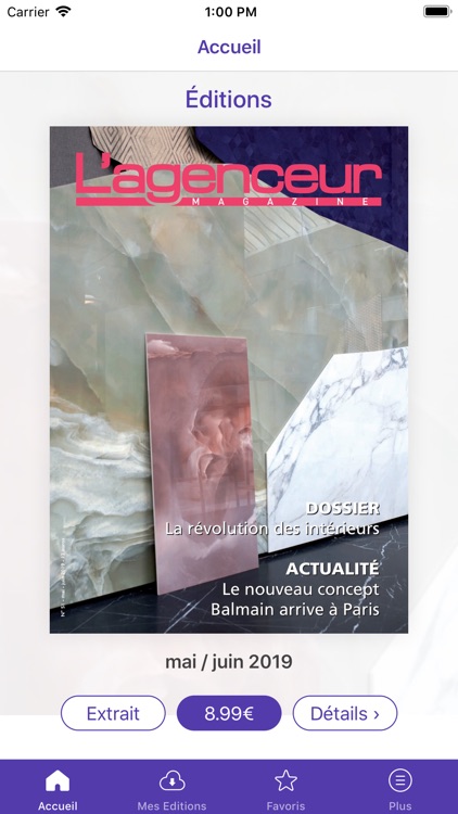 L'agenceur magazine