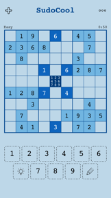 SudoCool -Classic logical game screenshot