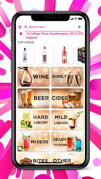 Drinxin: Food & Drink Delivery screenshot-5