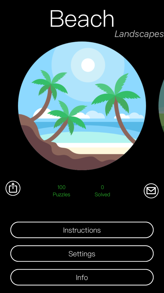 #1. Parks Landscapes - Logic Game (iOS) Bởi: Andrea Sabbatini