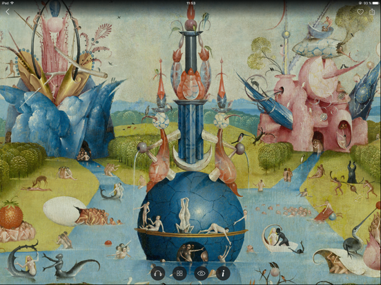 SC Museo del Prado Bosch iPad app afbeelding 2