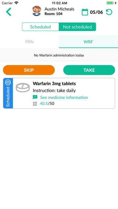 Screenshot #2 pour VCare EMAR App