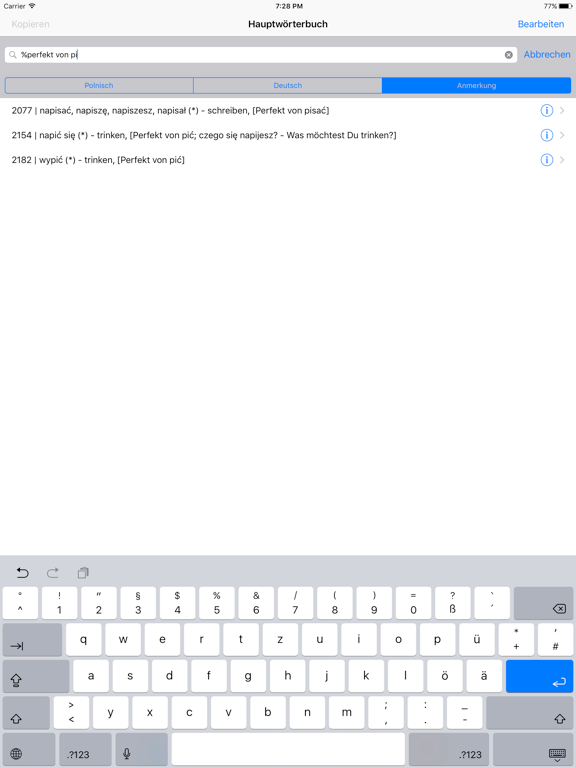 Screenshot #6 pour Polnisch Vokabelcoach Level B1