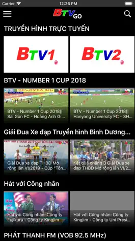 Game screenshot BTV Go apk