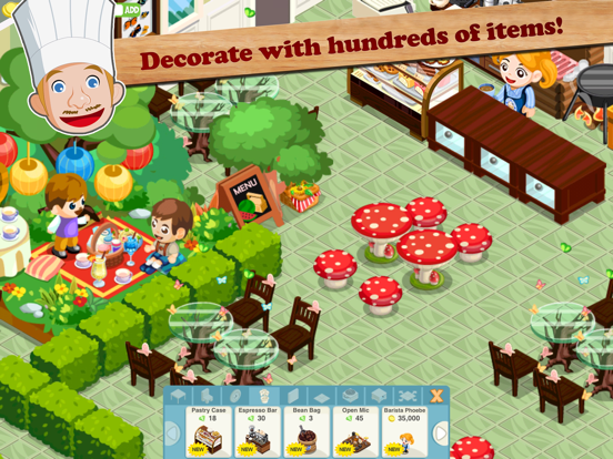 Restaurant Story iPad app afbeelding 3