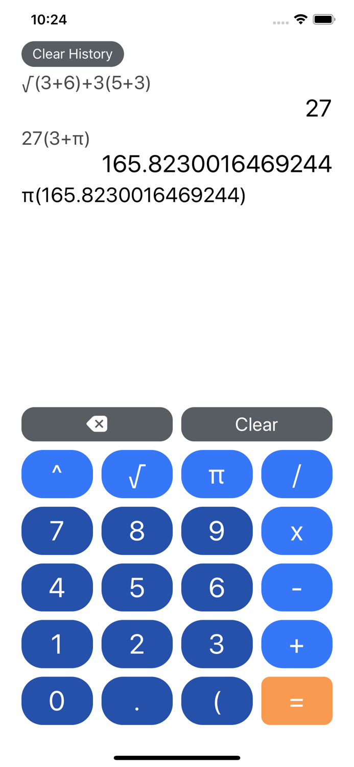 Multi Line Calculator