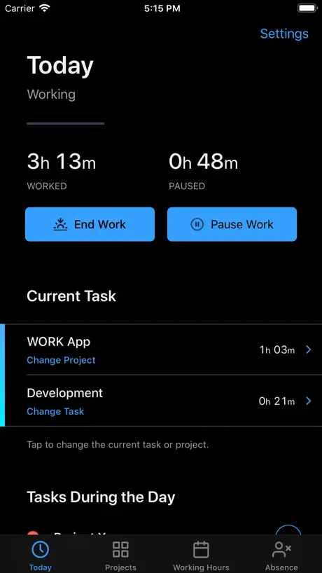 WORK • Time Sheet