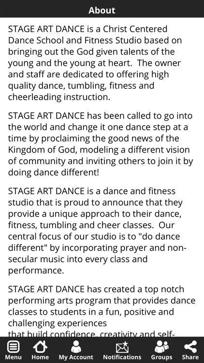 Stage Art Dance and Fitness screenshot-5