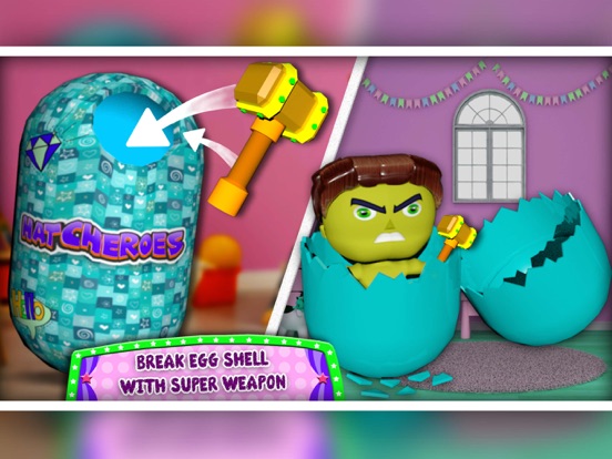 Screenshot #4 for Hatch Superheroes! Surprise