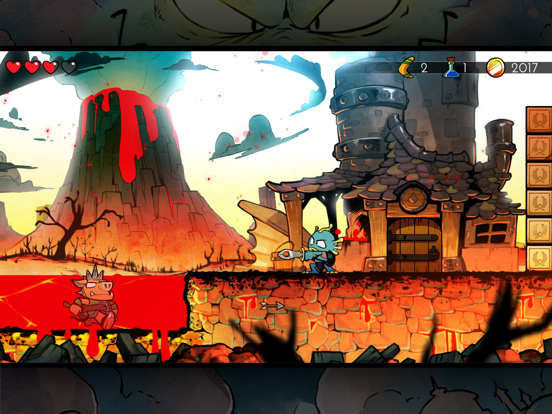 Wonder Boy: The Dragon's Trap iPad app afbeelding 4