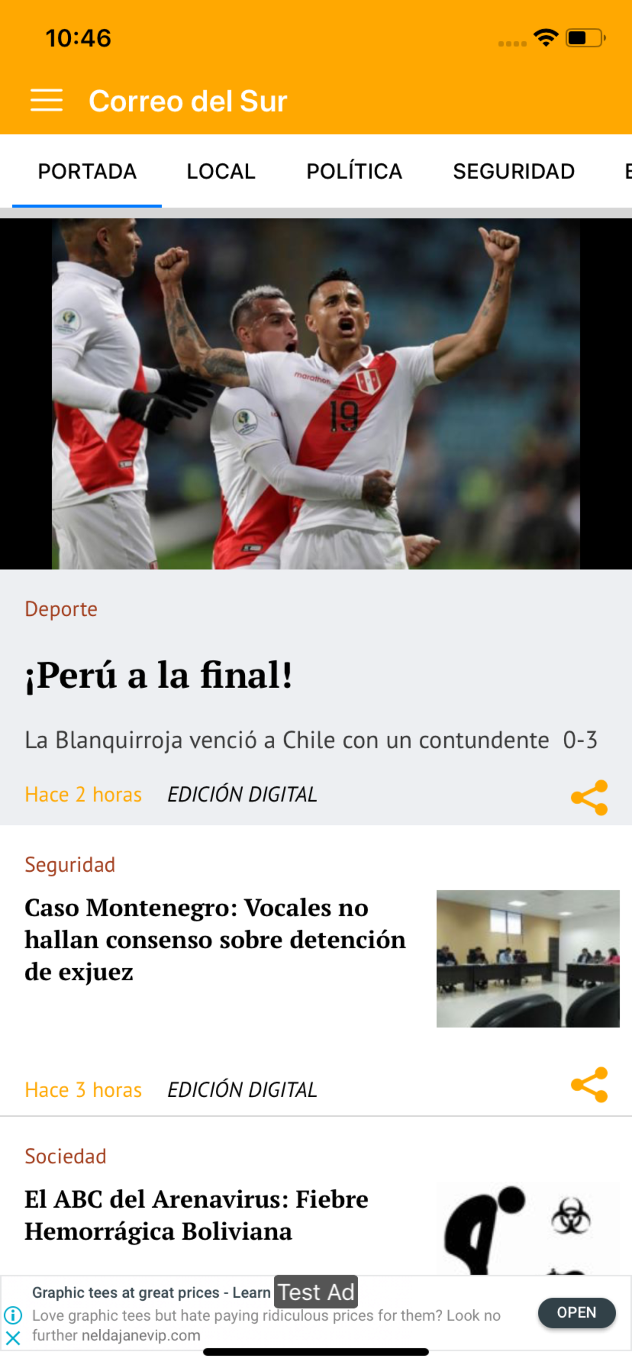 Correo del Sur