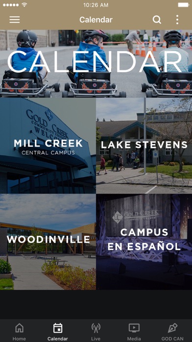 Gold Creek Community Church Screenshot