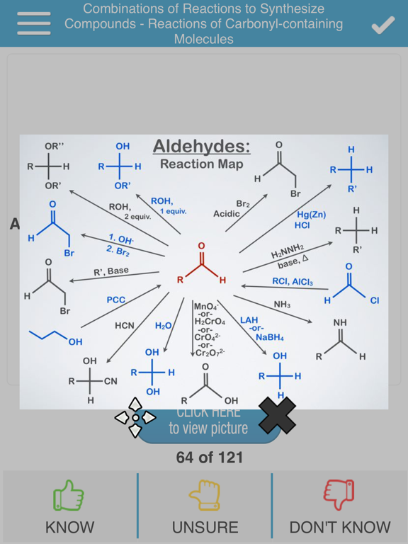 Screenshot #6 pour PCAT Organic Chem Cram Cards